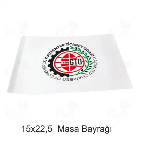 Gaziantep Ticaret Odas Masa Bayra