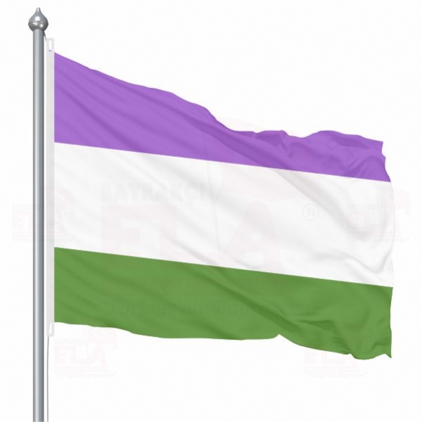 Genderqueer Pride Bayra�� Genderqueer Pride Bayraklar�