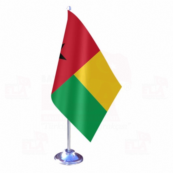 Gine Bissau Tekli Masa Bayrağı