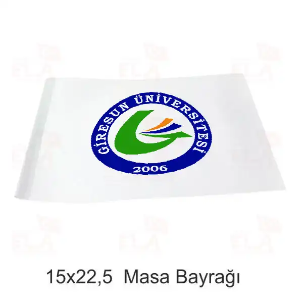 Giresun Üniversitesi Masa Bayrağı