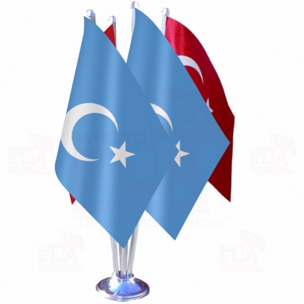 G�kbayrak D�rtl� �zel Masa Bayra��