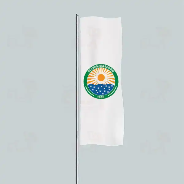 Glba Belediyesi Yatay ekilen Flamalar ve Bayraklar