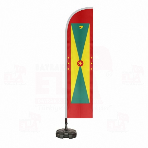 Grenada Plaj Bayra�� ve Yelken Bayra��