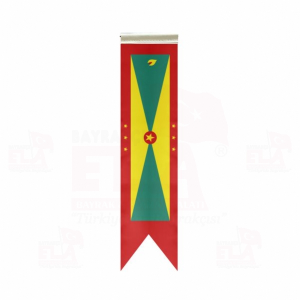 Grenada �zel Logolu Masa Bayra��