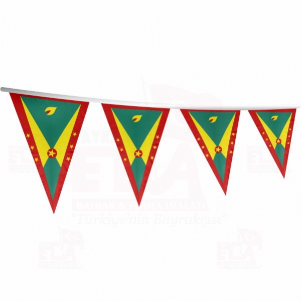 Grenada ��gen Bayrak ve Flamalar