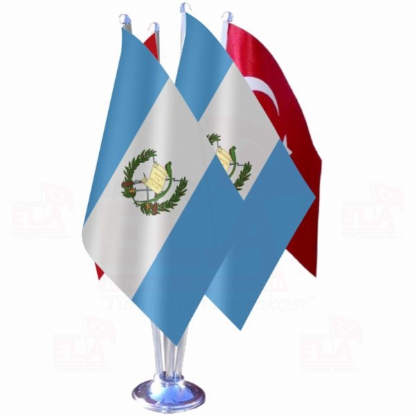 Guatemala D�rtl� �zel Masa Bayra��