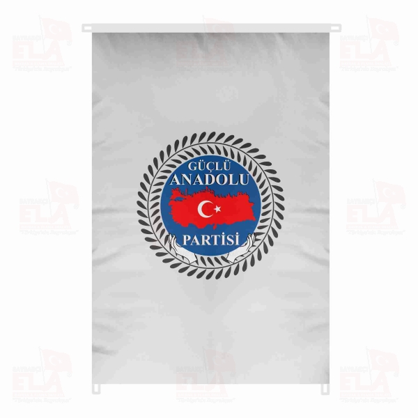 G��l� Anadolu Partisi Bina Boyu Bayraklar
