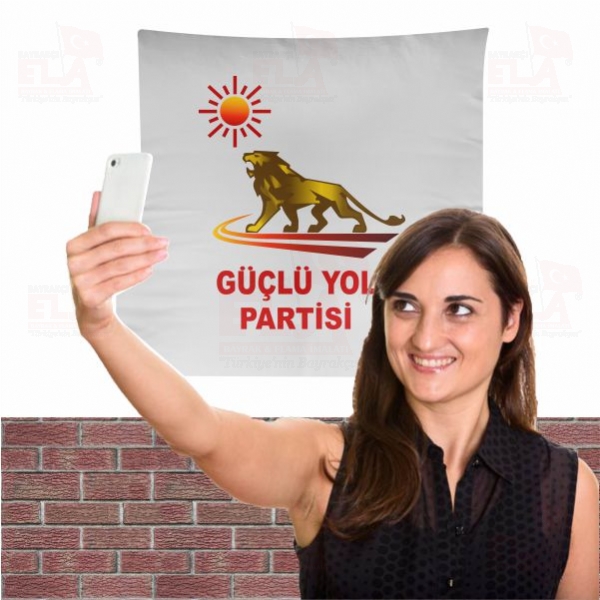 G��l� Yol Partisi Bez Arka Plan Manzara
