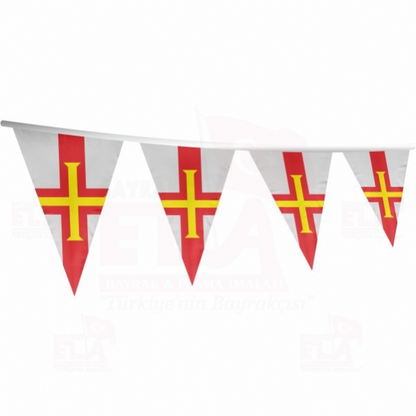 Guernsey gen Bayrak ve Flamalar