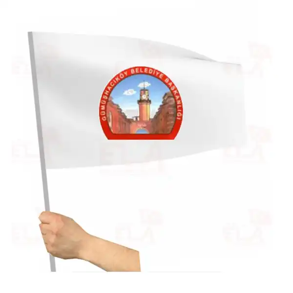 Gümüşhacıköy Belediyesi Sopalı Bayrak ve Flamalar
