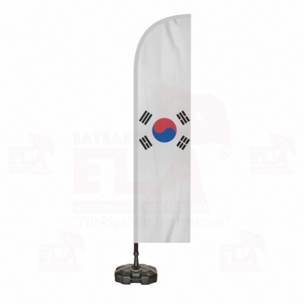 Güney Kore Plaj Bayrağı ve Yelken Bayrağı