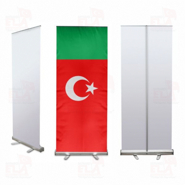 G�neybat� Kafkas Ge�ici H�kumeti Banner Roll Up