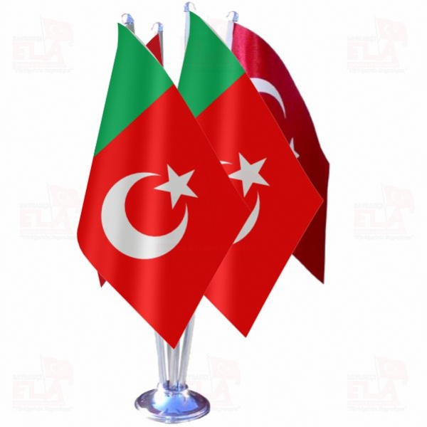 G�neybat� Kafkas Ge�ici H�kumeti D�rtl� �zel Masa Bayra��