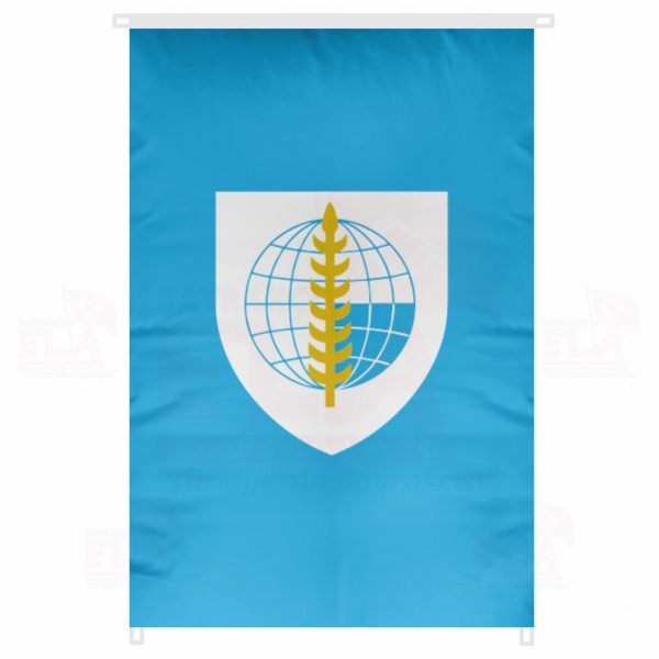 G�neydo�u Asya Antla�mas� Te�kilat� Bina Boyu Bayraklar