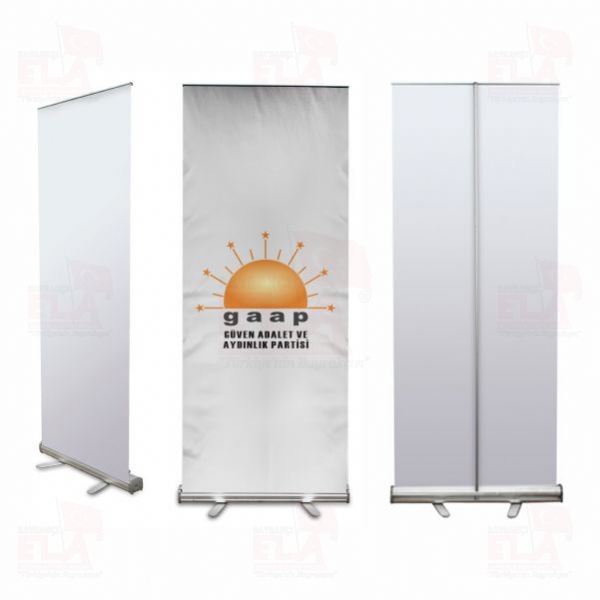 G�ven Adalet ve Ayd�nl�k Partisi Banner Roll Up