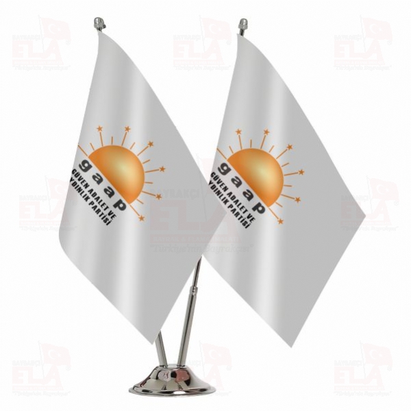 G�ven Adalet ve Ayd�nl�k Partisi �kili Masa Bayra��