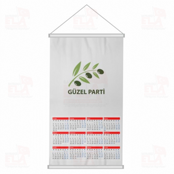 G�zel Parti Bez Takvim Dijital Bask� G�zel Parti Duvar Takvim
