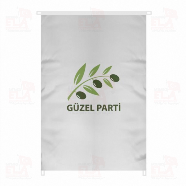 G�zel Parti Bina Boyu Bayraklar