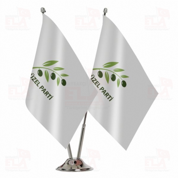 G�zel Parti �kili Masa Bayra��