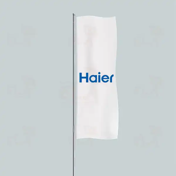 Haier Yatay ekilen Flamalar ve Bayraklar