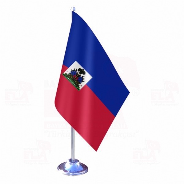 Haiti Tekli Masa Bayrağı