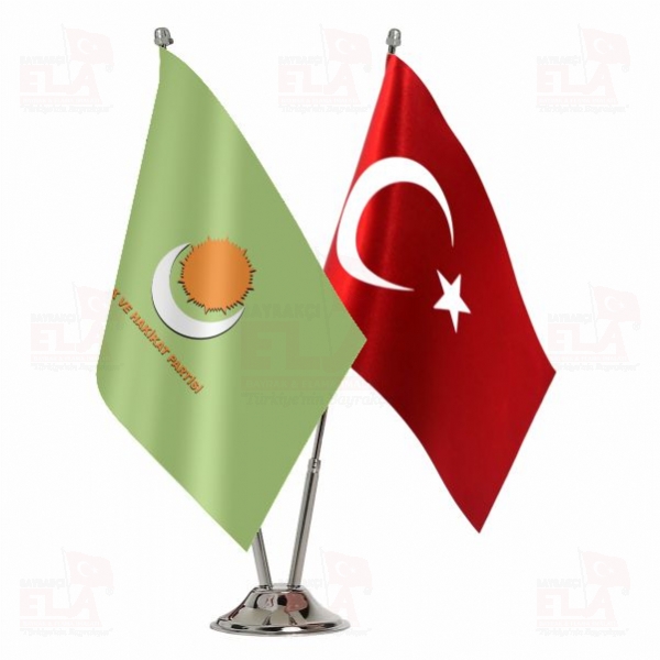 Hak ve Hakikat Partisi 2 li Masa Bayra��
