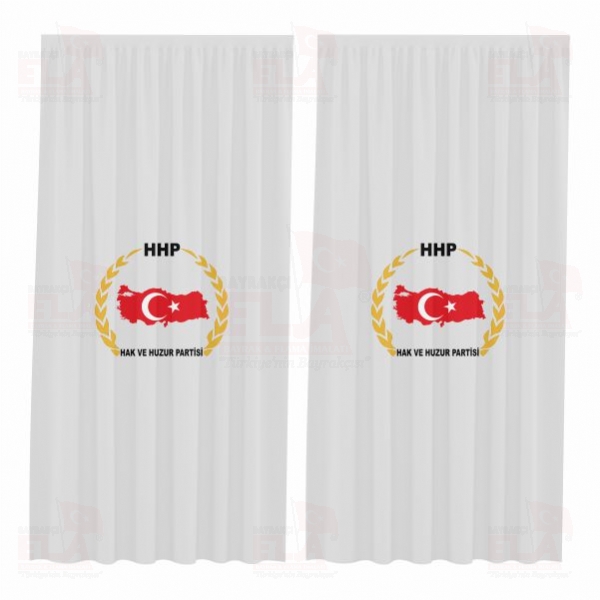 Hak ve Huzur Partisi Bask�l� G�ne�lik Perdeler