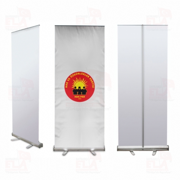 Hak ve �zg�rl�kler Partisi Banner Roll Up