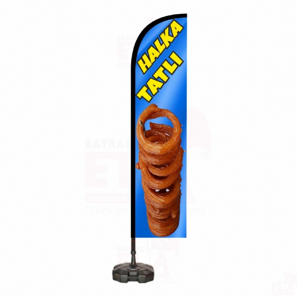 Halka Tatl� Oltal� bayraklar