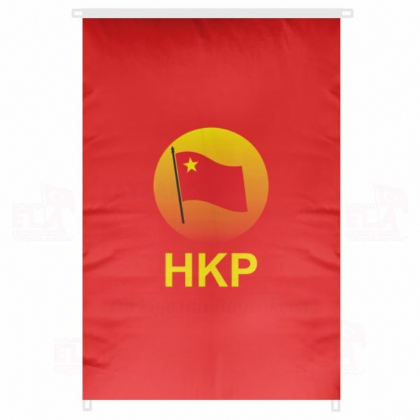 Halkn Kurtulu Partisi Bina Boyu Bayraklar