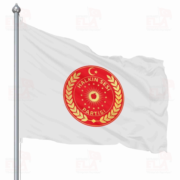Halk�n Sesi Partisi Bayraklar�