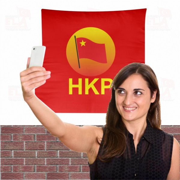 Halklar�n Kurtulu� Partisi Bez Arka Plan Manzara