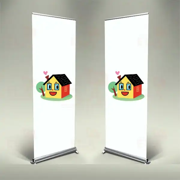 Hapy House Banner Roll Up