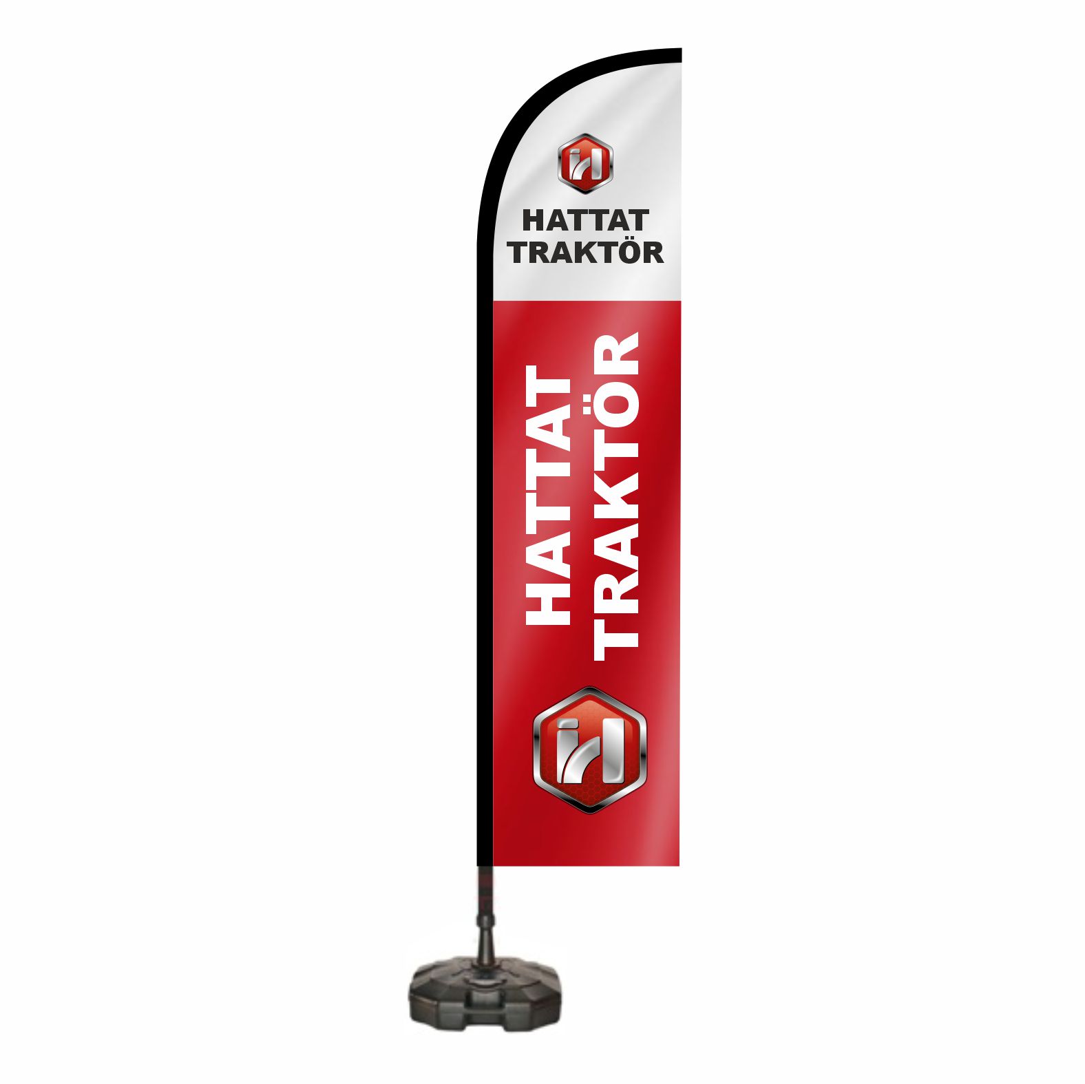 Hattat Trakt�r D�kkan �n� Bayraklar�