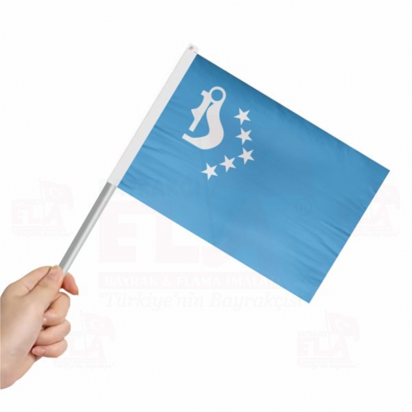 Hazar �mparatorlu�u Sopal� Bayrak ve Flamalar