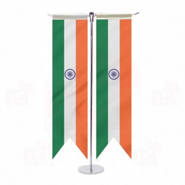 Hindistan T Özel Masa Bayrağı