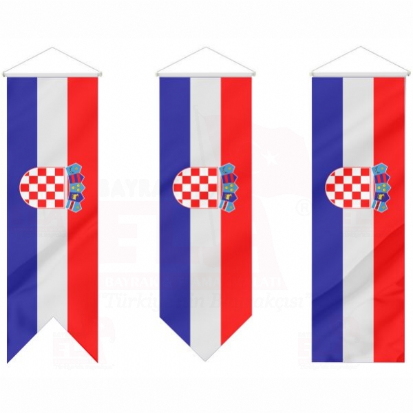 Hırvatistan Kırlangıç Flamalar Bayraklar