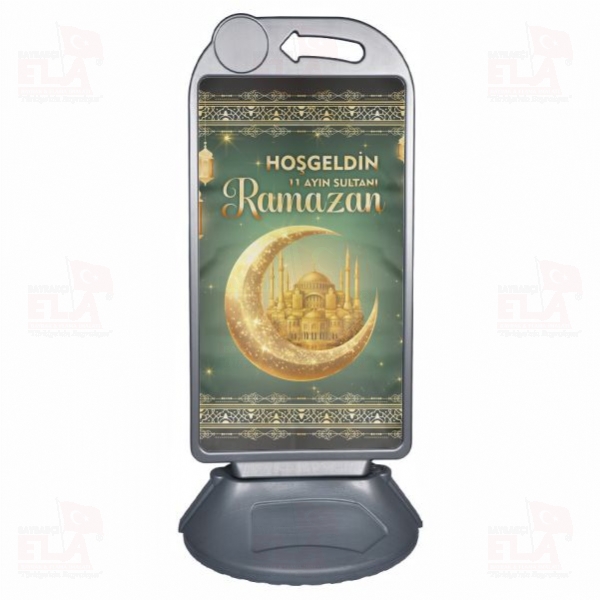 Ho�geldin 11 Ay�n Sultan� Ramazan Kald�r�m Park B�y�k Boy Reklam Dubas�