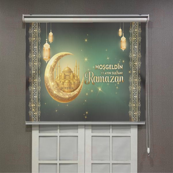 Ho�geldin 11 Ay�n Sultan� Ramazan Stor Perde