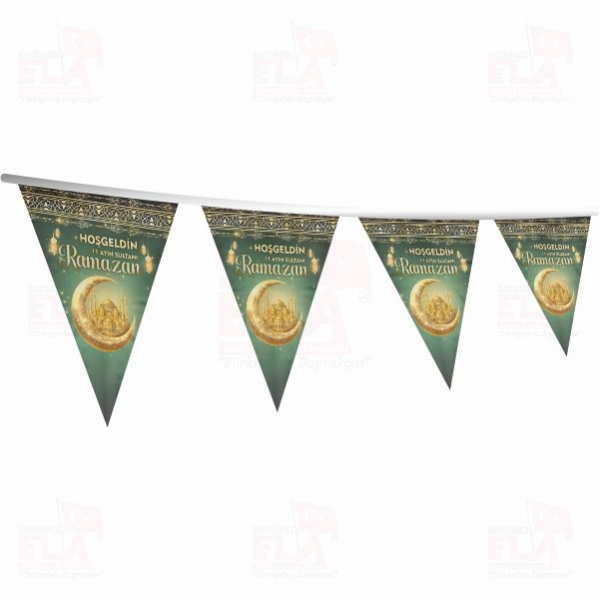 Ho�geldin 11 Ay�n Sultan� Ramazan ��gen Bayrak ve Flamalar