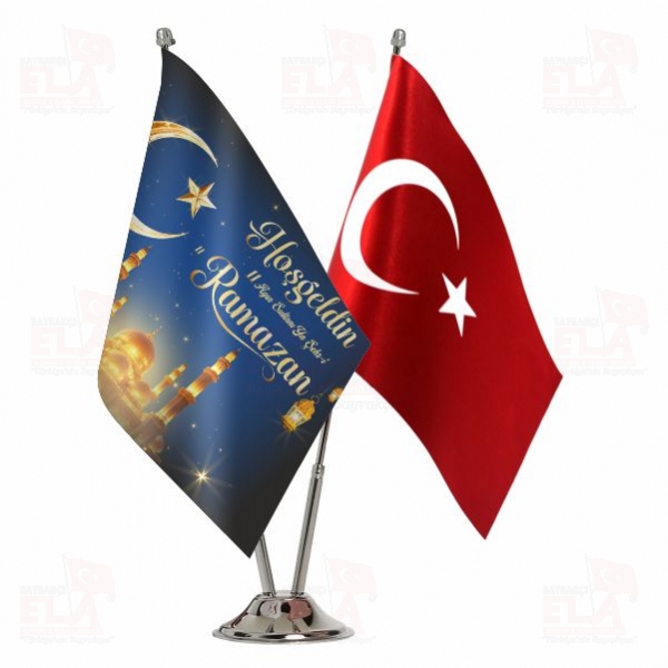 Ho�geldin 11 Ay�n Sultan� Ya �ehri Ramazan 2 li Masa Bayra��