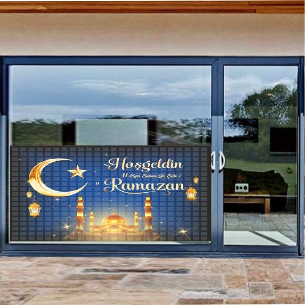 Ho�geldin 11 Ay�n Sultan� Ya �ehri Ramazan Cam Sticker Etiket Ho�geldin 11 Ay�n Sultan� Ya �ehri Ramazan Cam Yap��kan� Ho�geldin 11 Ay�n Sultan� Ya �ehri Ramazan Cam Yaz�s�