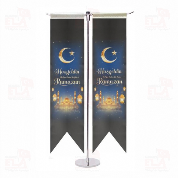 Ho�geldin 11 Ay�n Sultan� Ya �ehri Ramazan T �zel Masa Bayra��