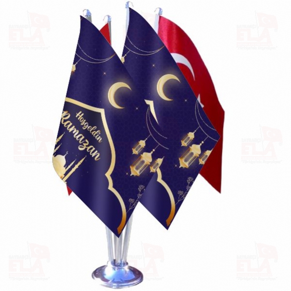 Ho�geldin Ramazan D�rtl� �zel Masa Bayra��