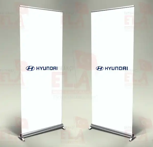 Hyundai Banner Roll Up