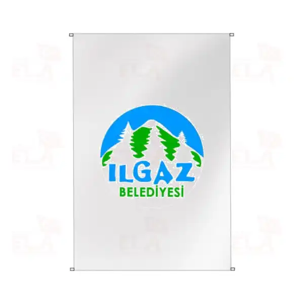 Ilgaz Belediyesi Bina Boyu Bayraklar