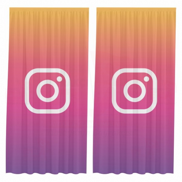 Instagram Bask�l� G�ne�lik Perdeler