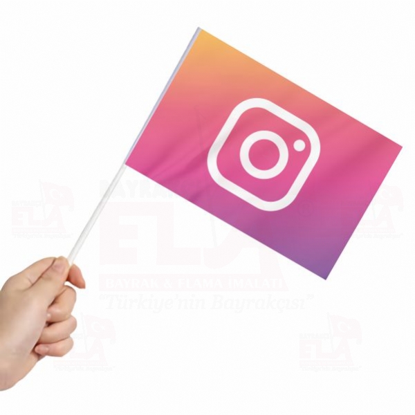 Instagram Sopal� Bayrak ve Flamalar