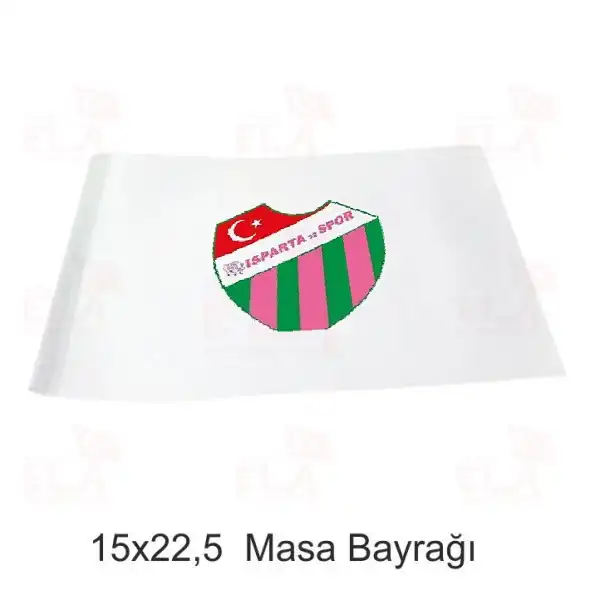 Isparta 32 Spor Masa Bayra