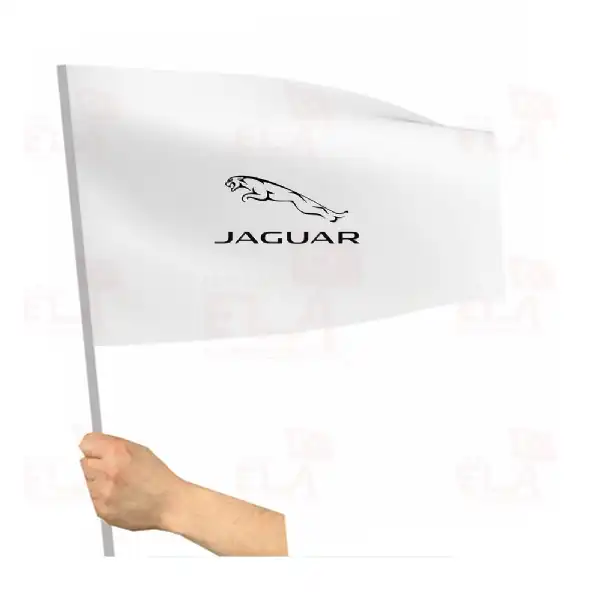 Jaguar Sopal Bayrak ve Flamalar